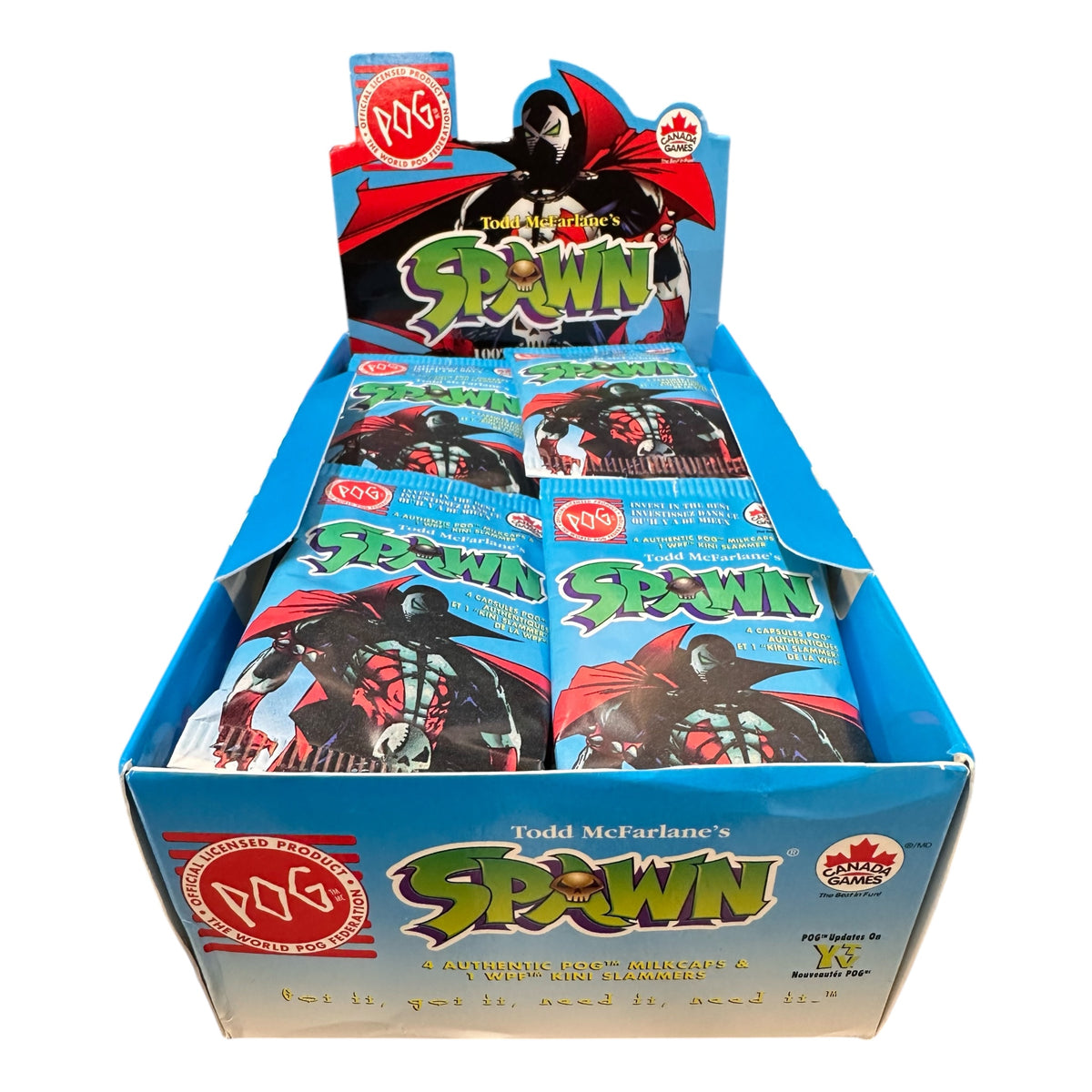 SPAWN POGS 1995