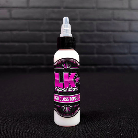 High Gloss Finish 2oz Leather Sealer Liquid Kicks Shoes