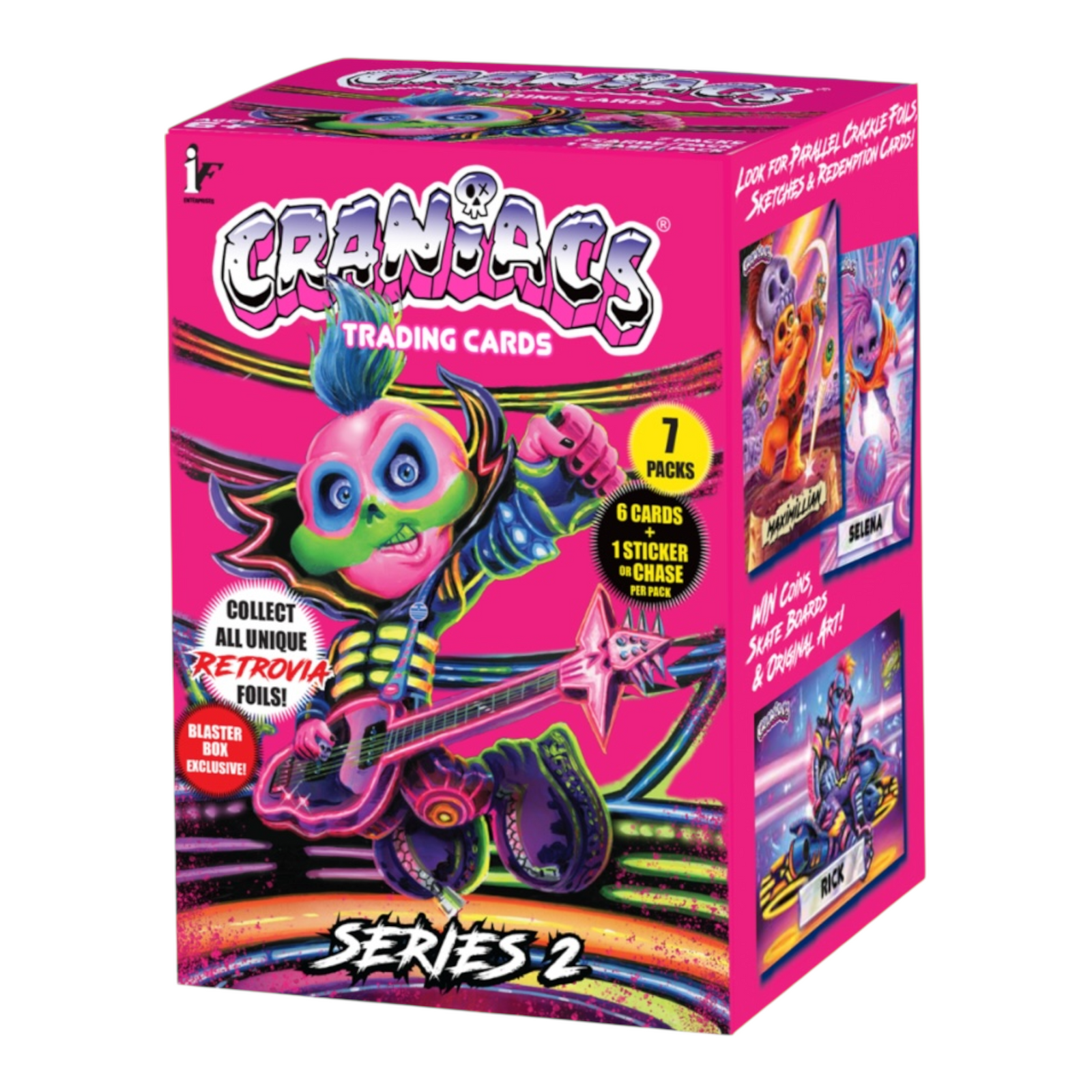 CRANIACS Series 2 Blaster trading cards