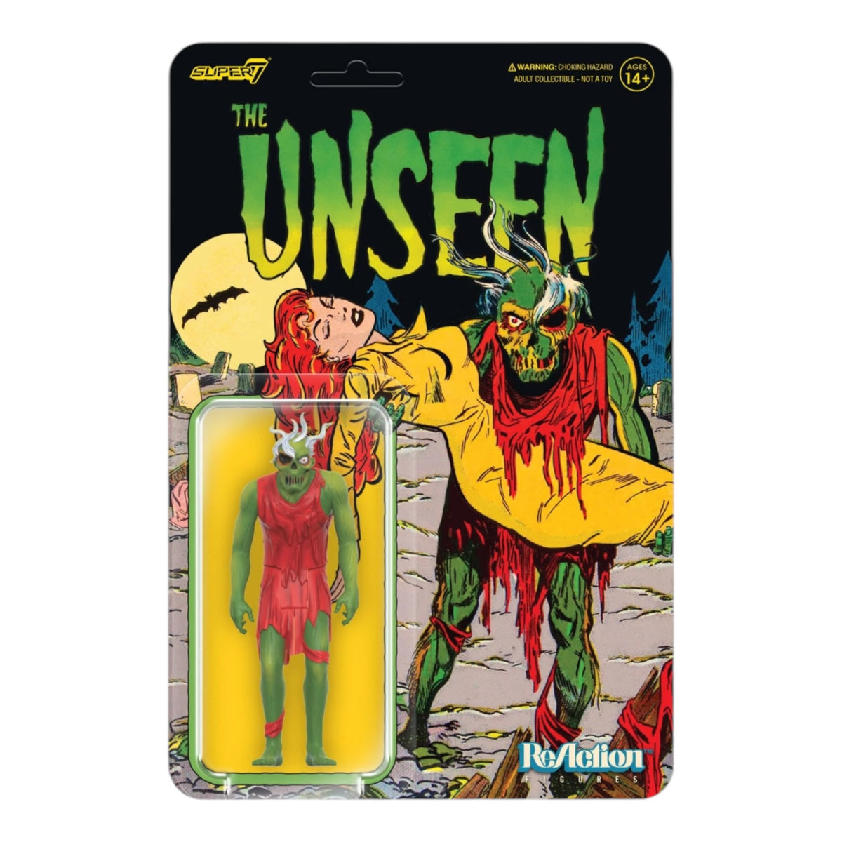 Super 7 Pre-Code Horror ReAction Figures Wave 2
Spine-Chilling Ghoul
Unseen #9