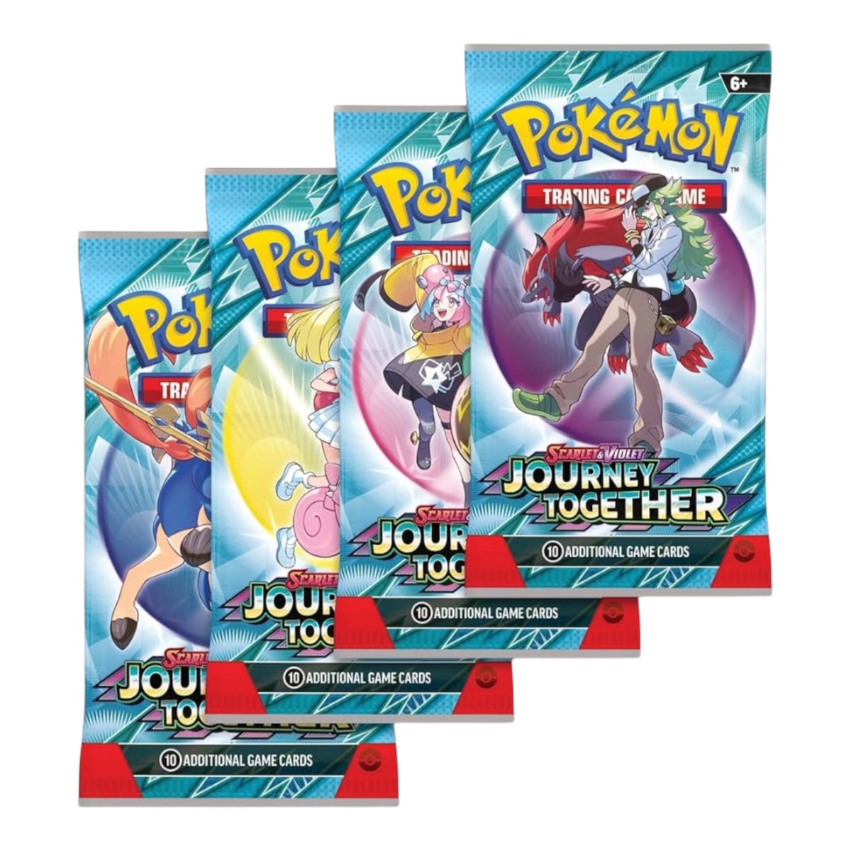 Pokemon Cards - Journey Together Booster Packs