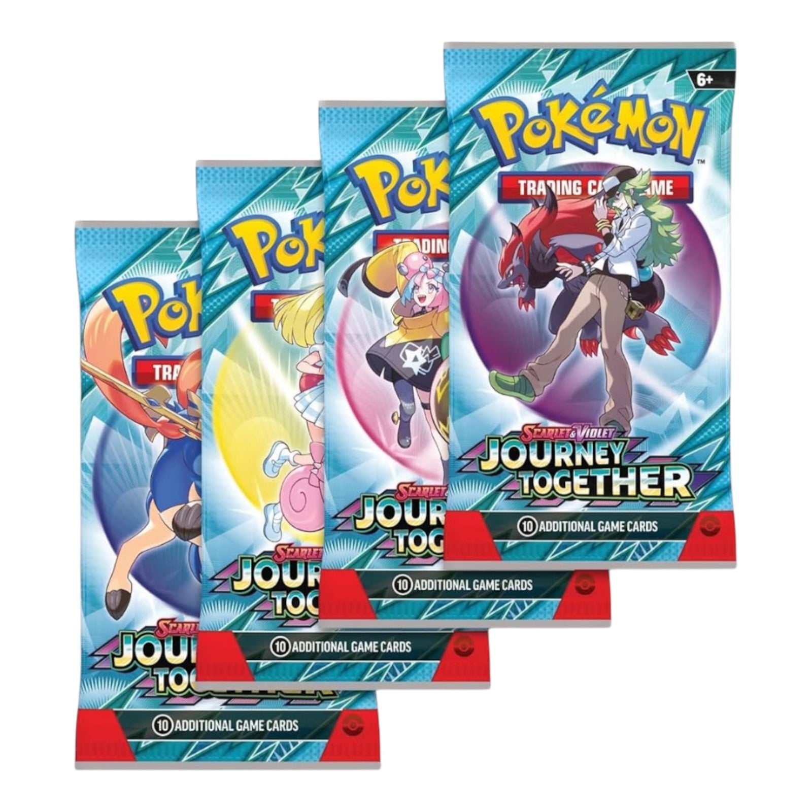Pokemon Cards - Journey Together Booster Packs