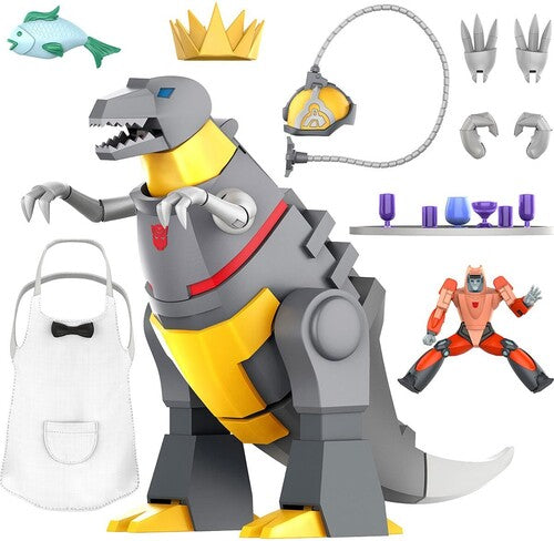 Grimlock Dino Mode - Transformers ULTIMATES! Figure by Super7