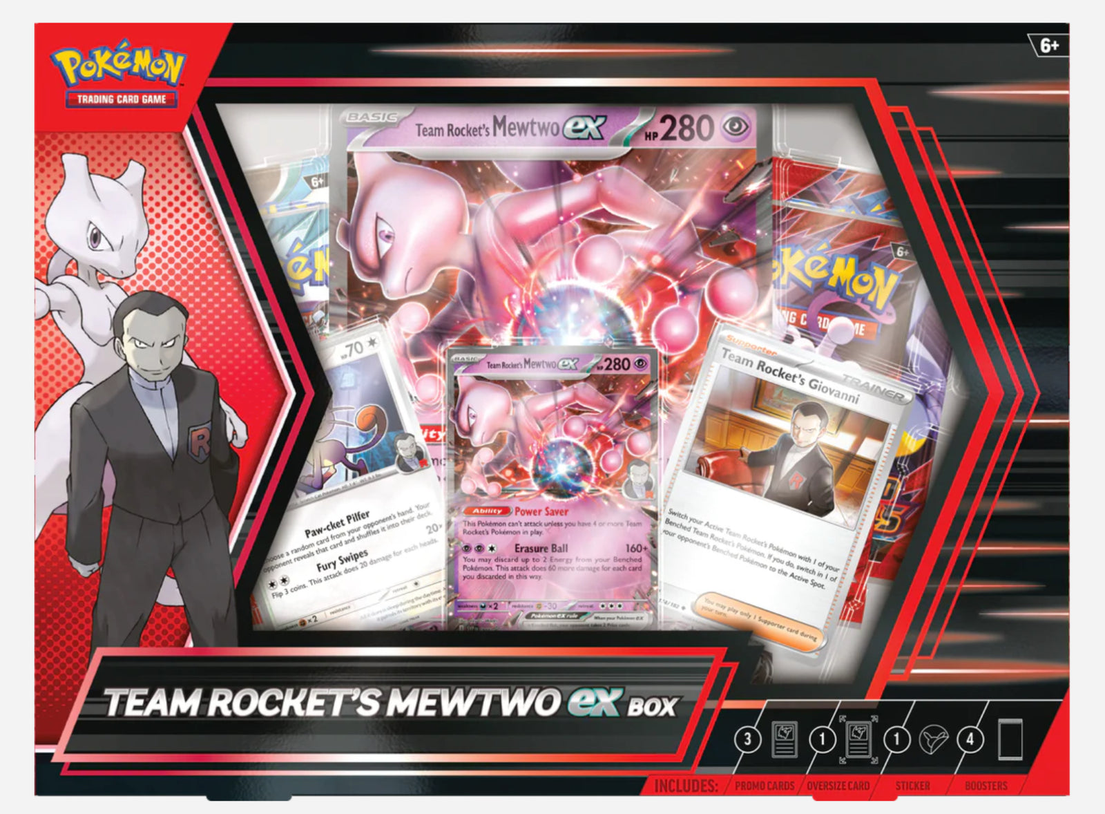 Pokemon Cards - Team Rockets Mewtwo Ex Box