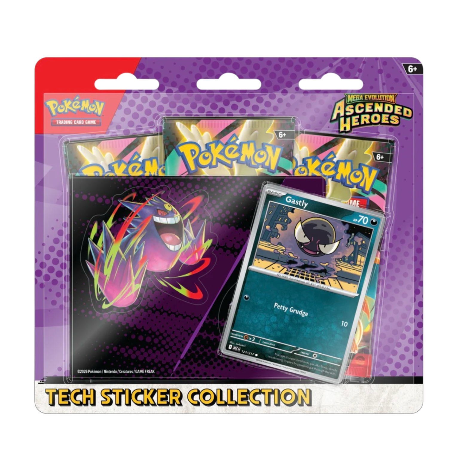 Pokemon -Ascended Heroes - Tech Sticker Collection