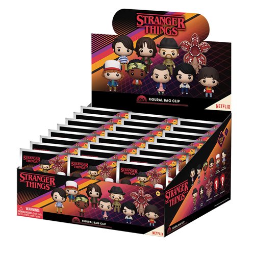 Stranger Things Series 1 -  Blind Bag Figural Bag Clip