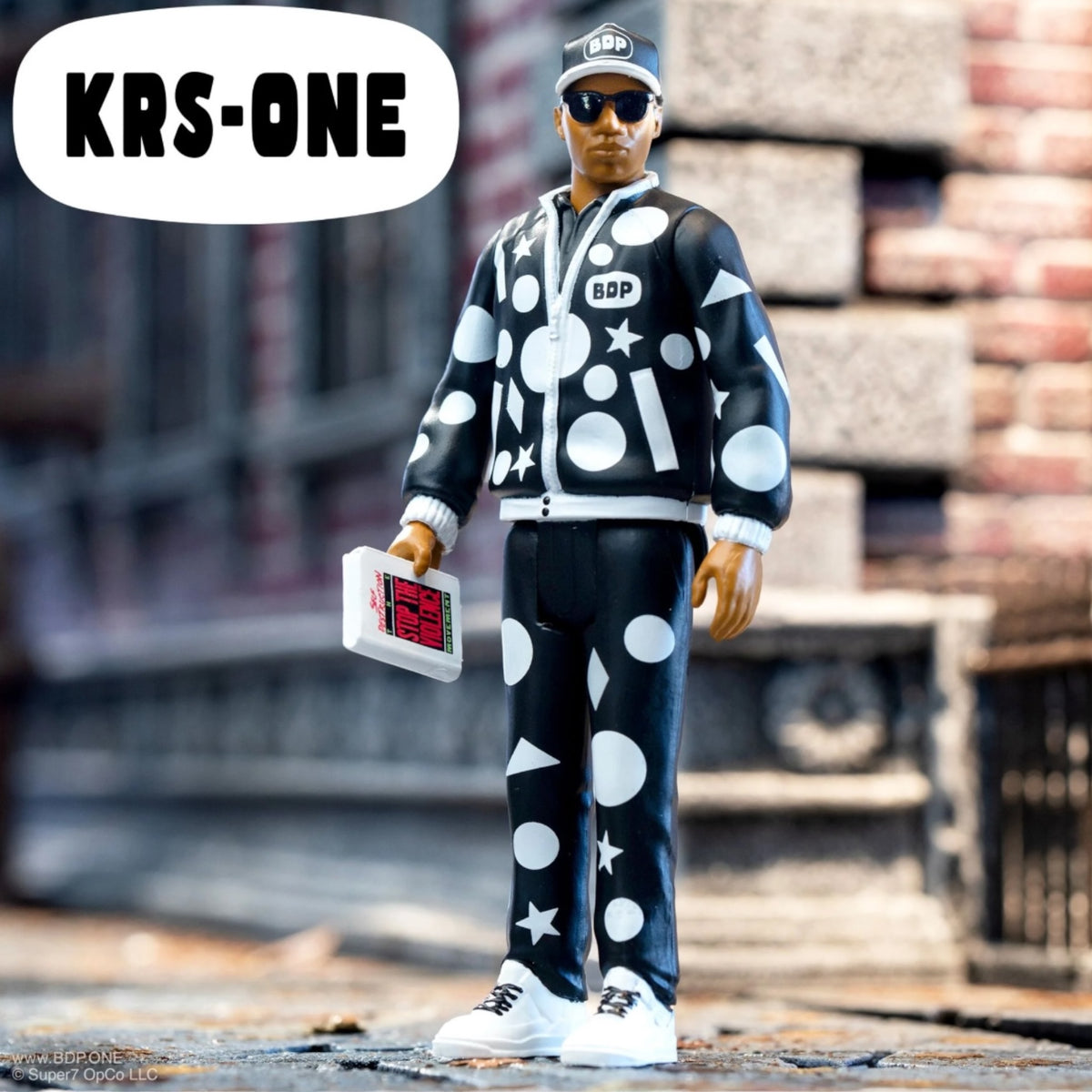 Super 7 KRS 1 Self Destruction Figure