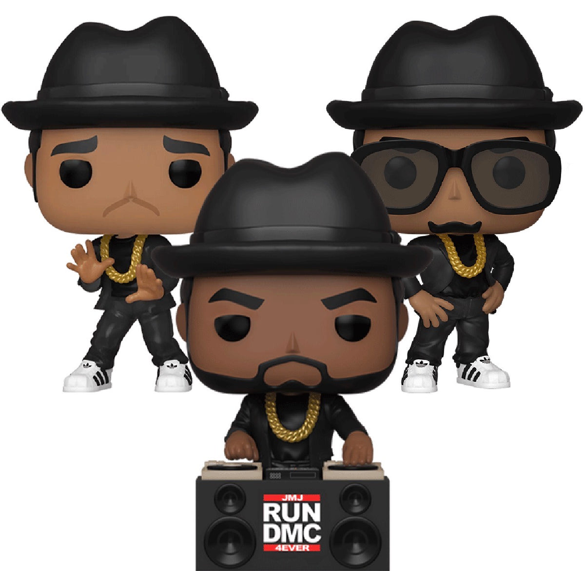 Run DMC Funko Pop! RUN, DMC &amp; Jam Master Jay - (Single and Set available)