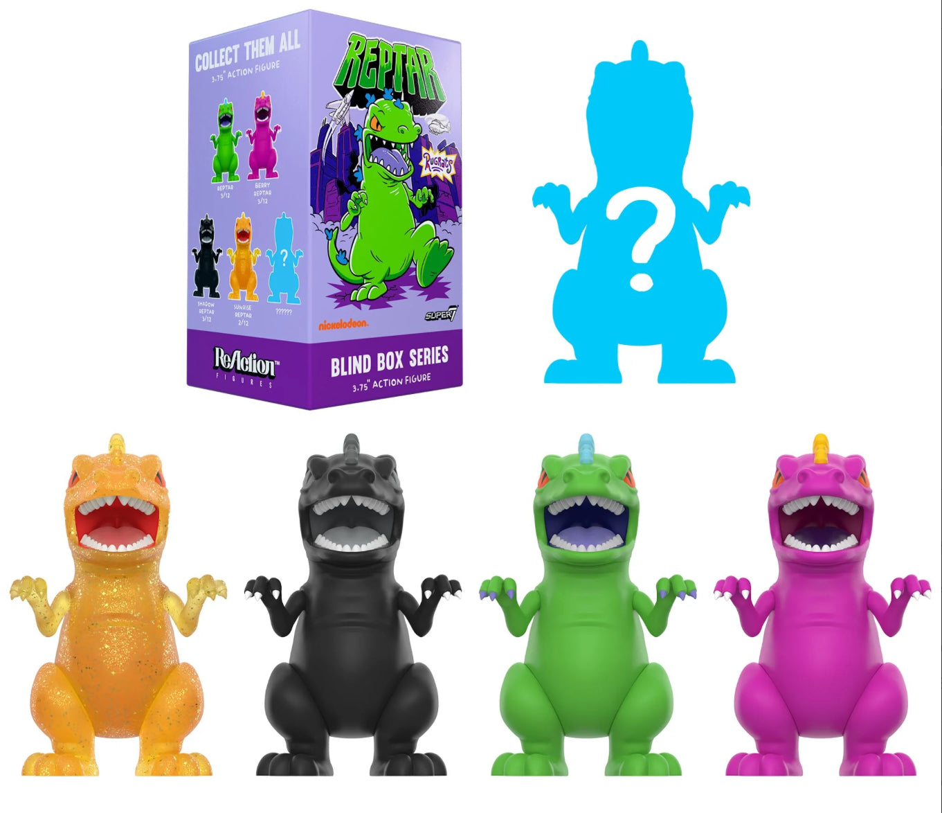 Reptar Rugrats Super7 Blind Box
