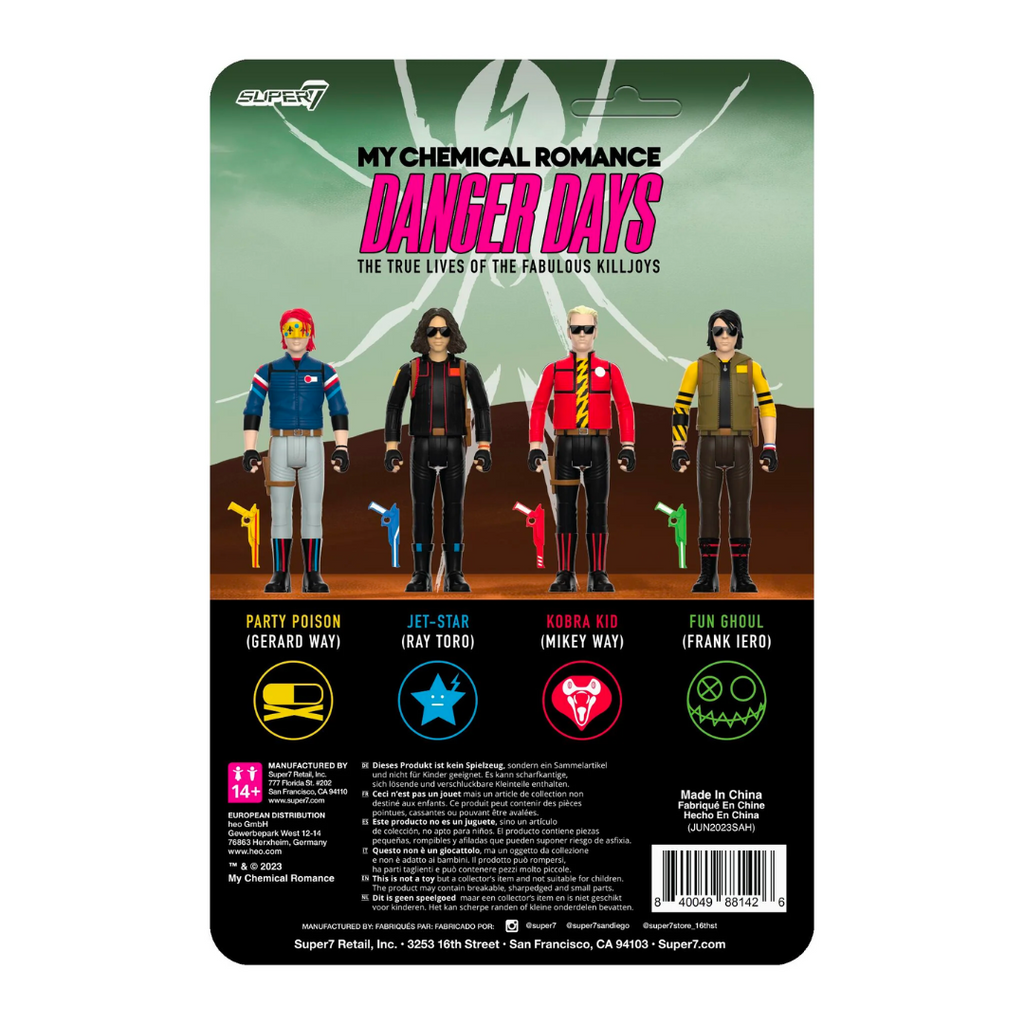 My Chemical Romance (Danger Days) - Kobra Kid W1 ReAction Figure Super7