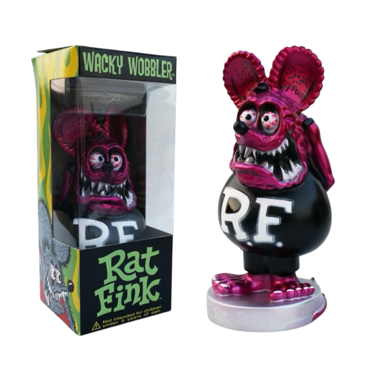 Rat Fink Wacky Wobblers (Gemini Collectibles metallic Fink variant limited to 480 pieces