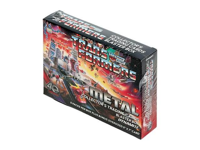 Transformers 40th Anniversary Metal Blaster Box