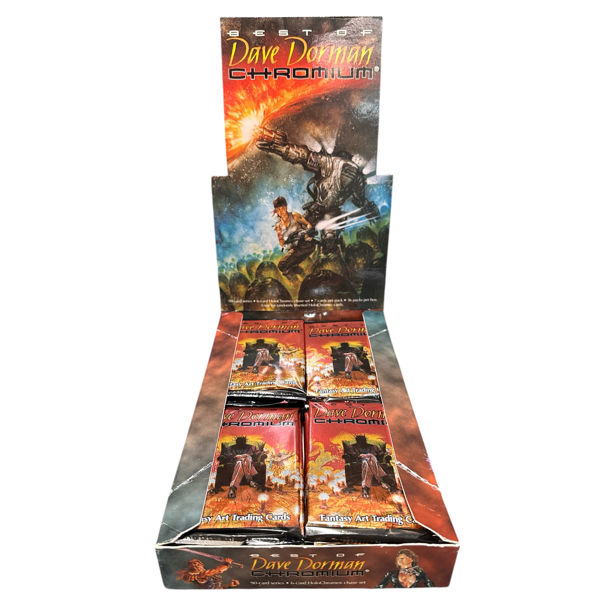DAVE DORMAN CHROMIUM BEST OF FANTASY ART TRADING CARDS