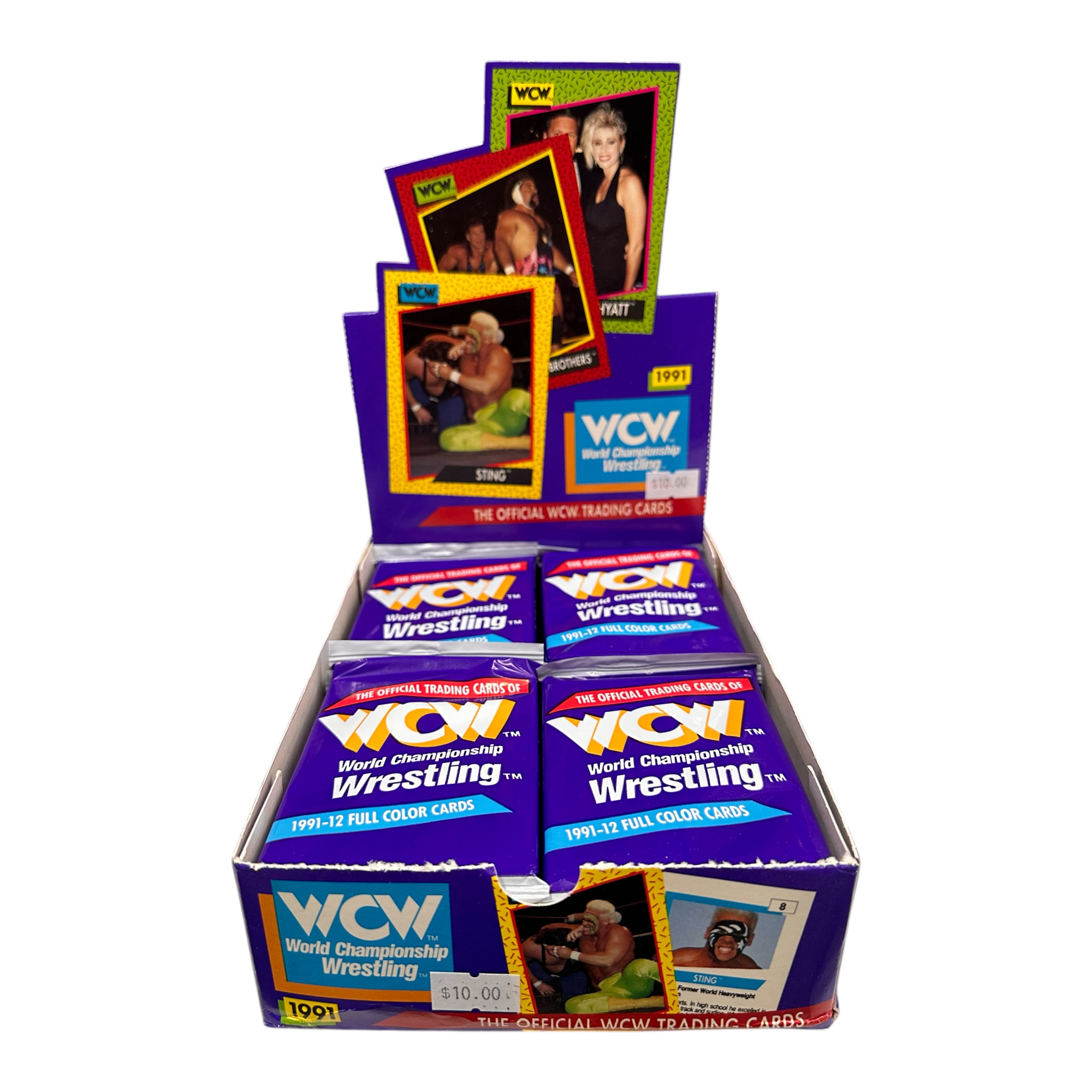 WCW 1991 World Championship Wrestling trading cards
