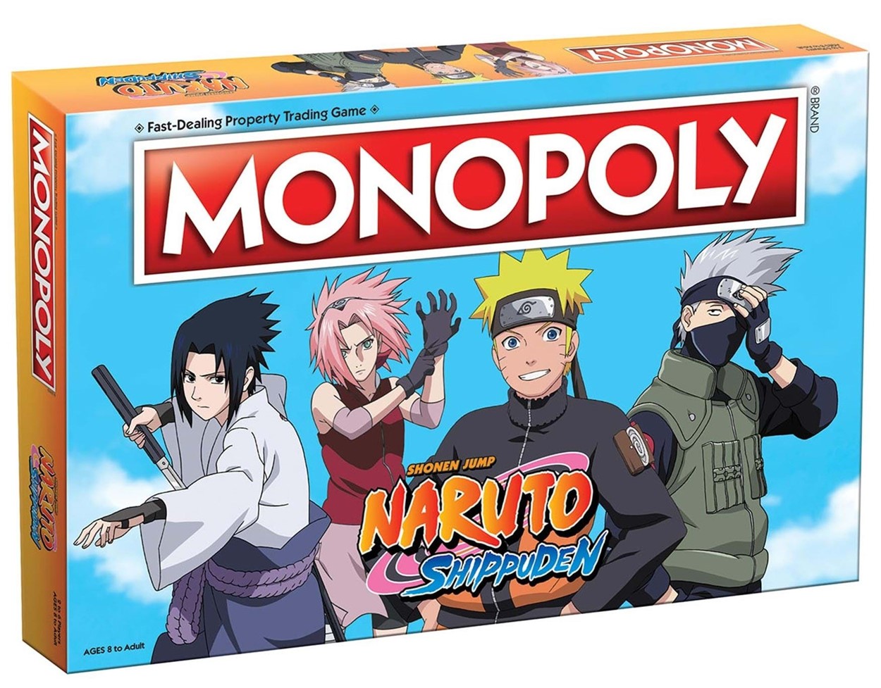 Naruto Shippuden Monopoly Board Game