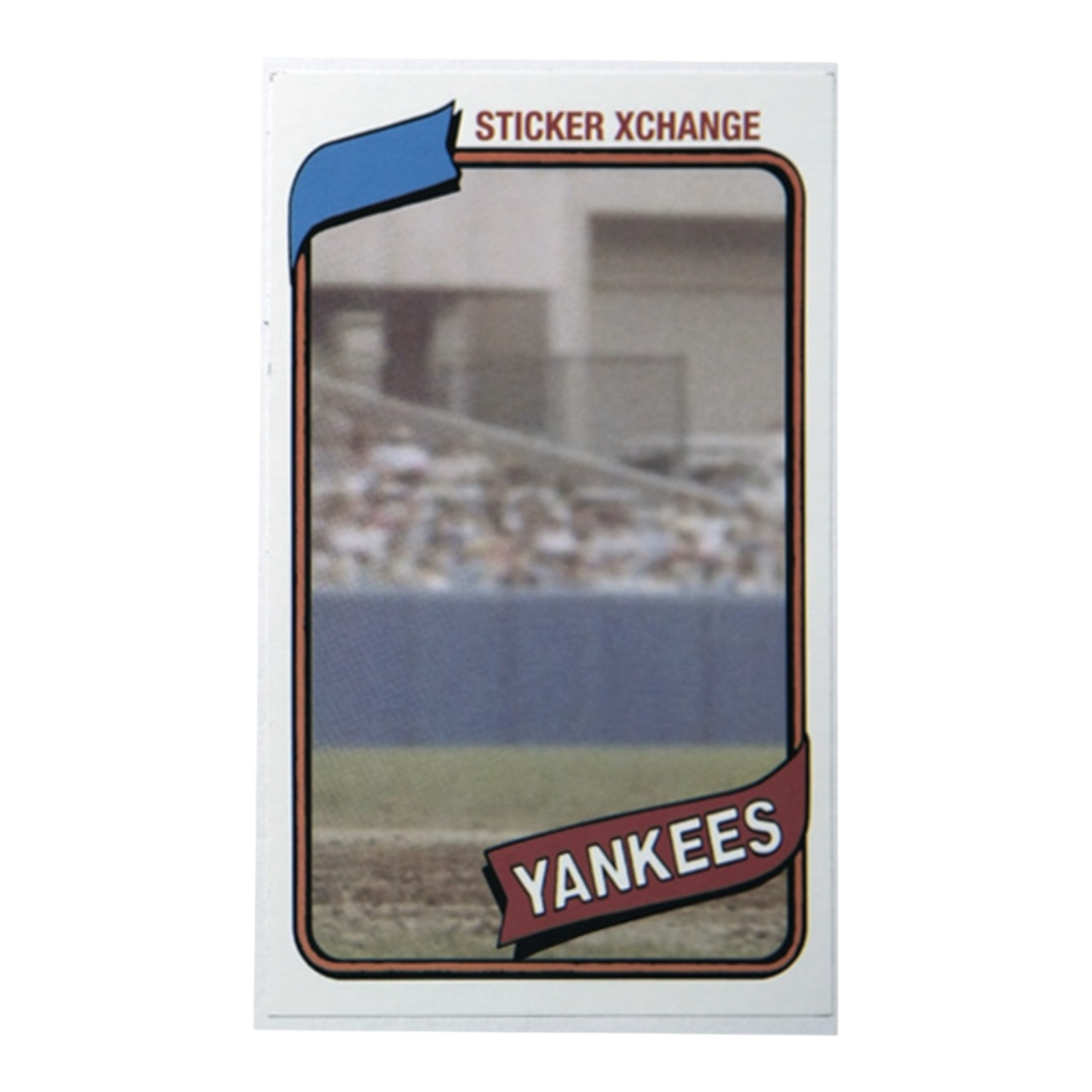 Eggshell 50pk stickers-NY Yankees