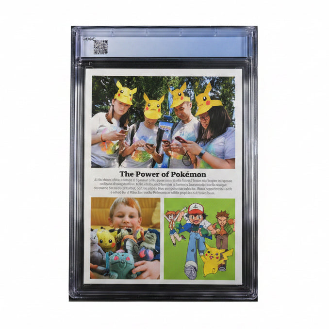 CGC 9.8 - Charmander Variant Cover - Time Magazine Special Edition