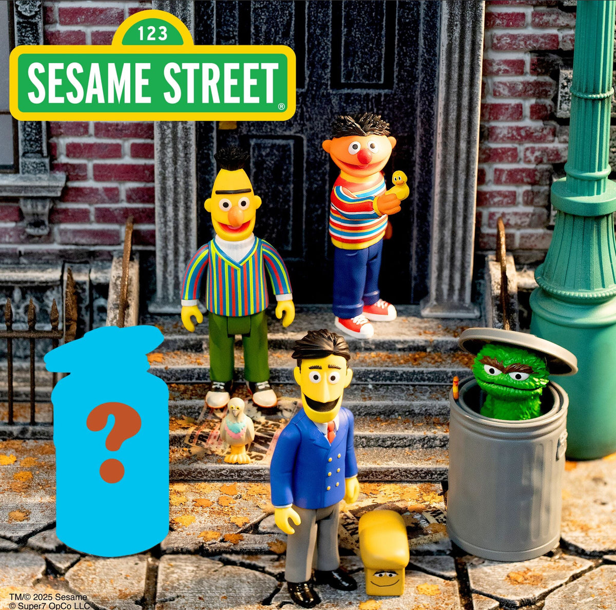 SEASAME STREET BLIND BOX WAVE 3 SUPER7