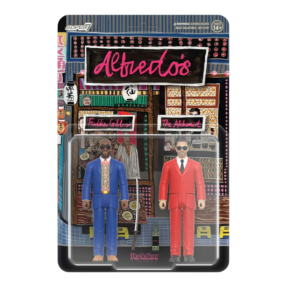 Alfredo W1 Freddie &amp; The Alchemist 2pk - Super 7 Reaction figure