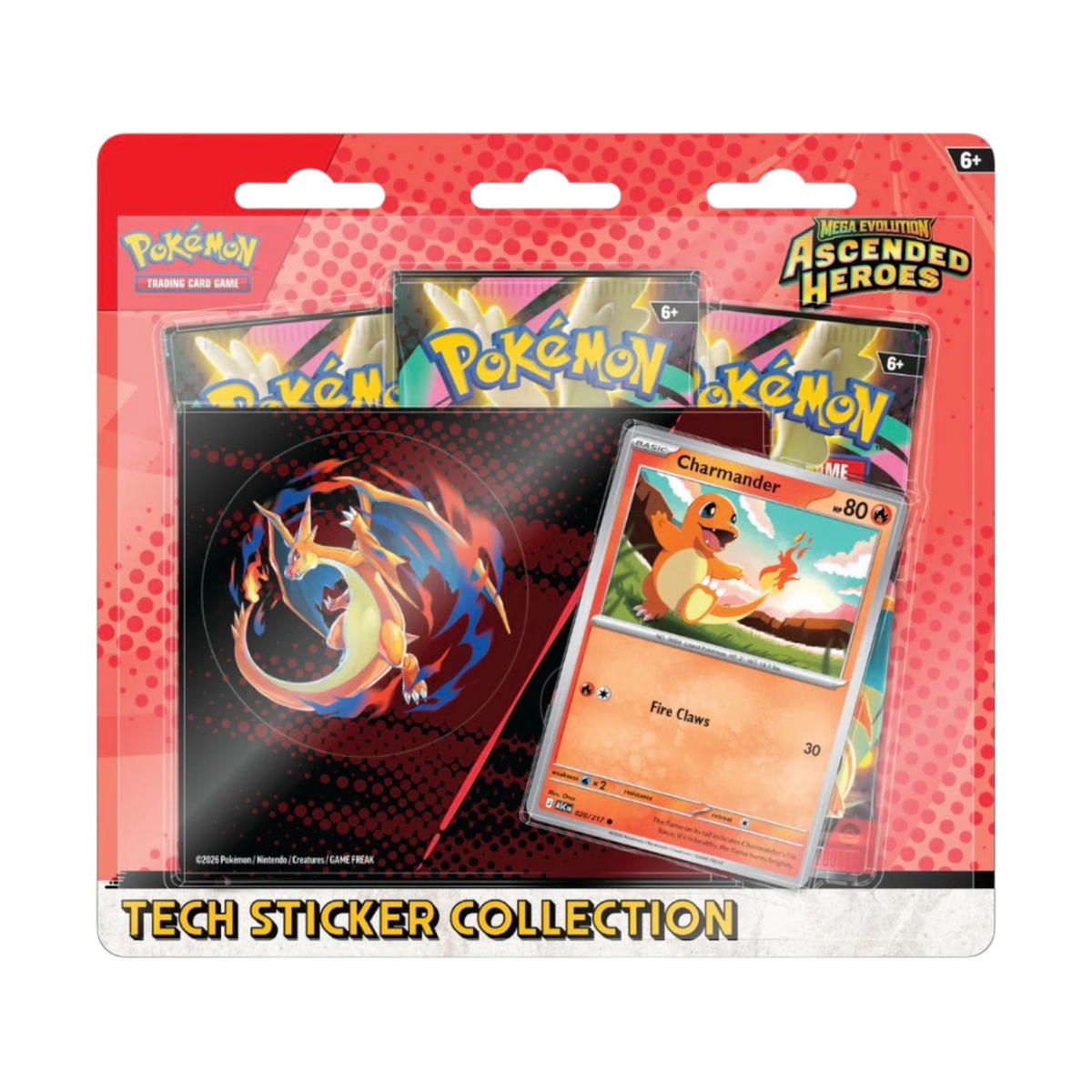 Pokemon -Ascended Heroes - Tech Sticker Collection
