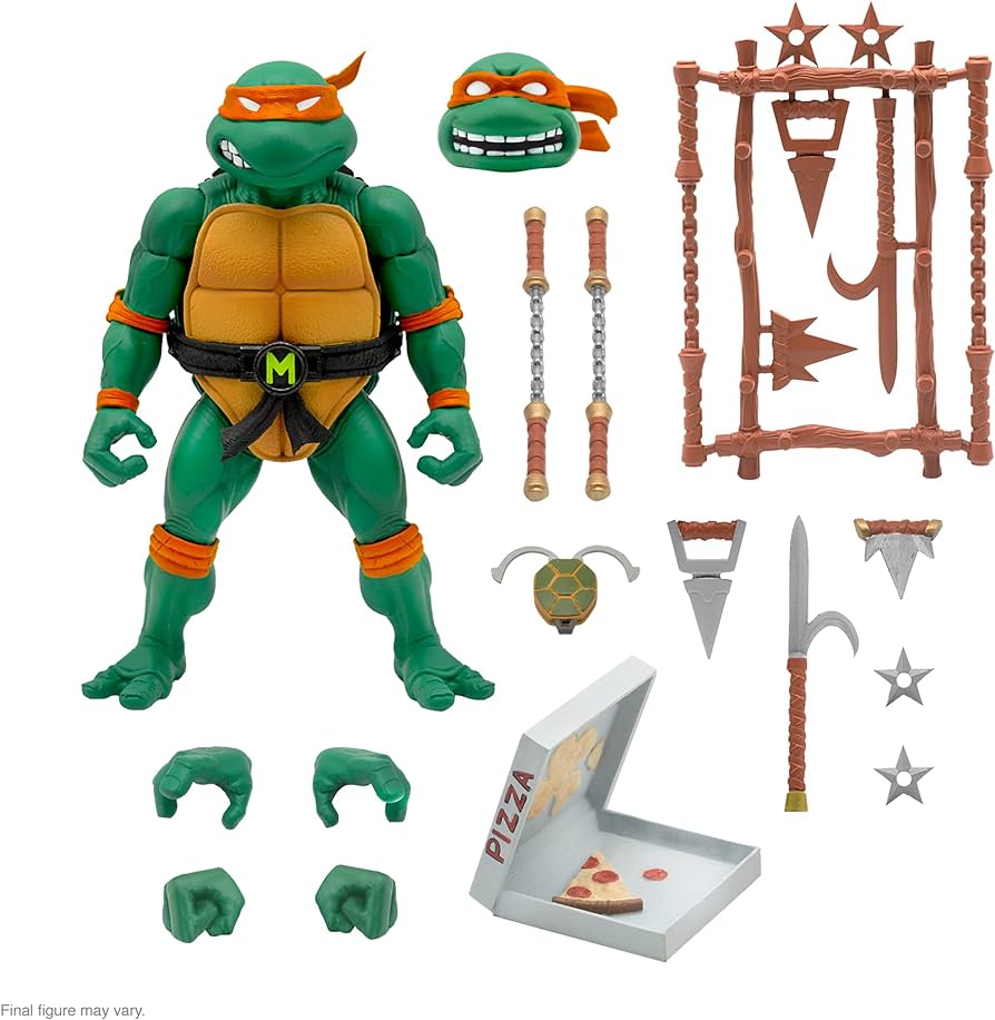 Michelangelo - Teenage Mutant Ninja Turtles TMNT Ultimate Edition by Super7