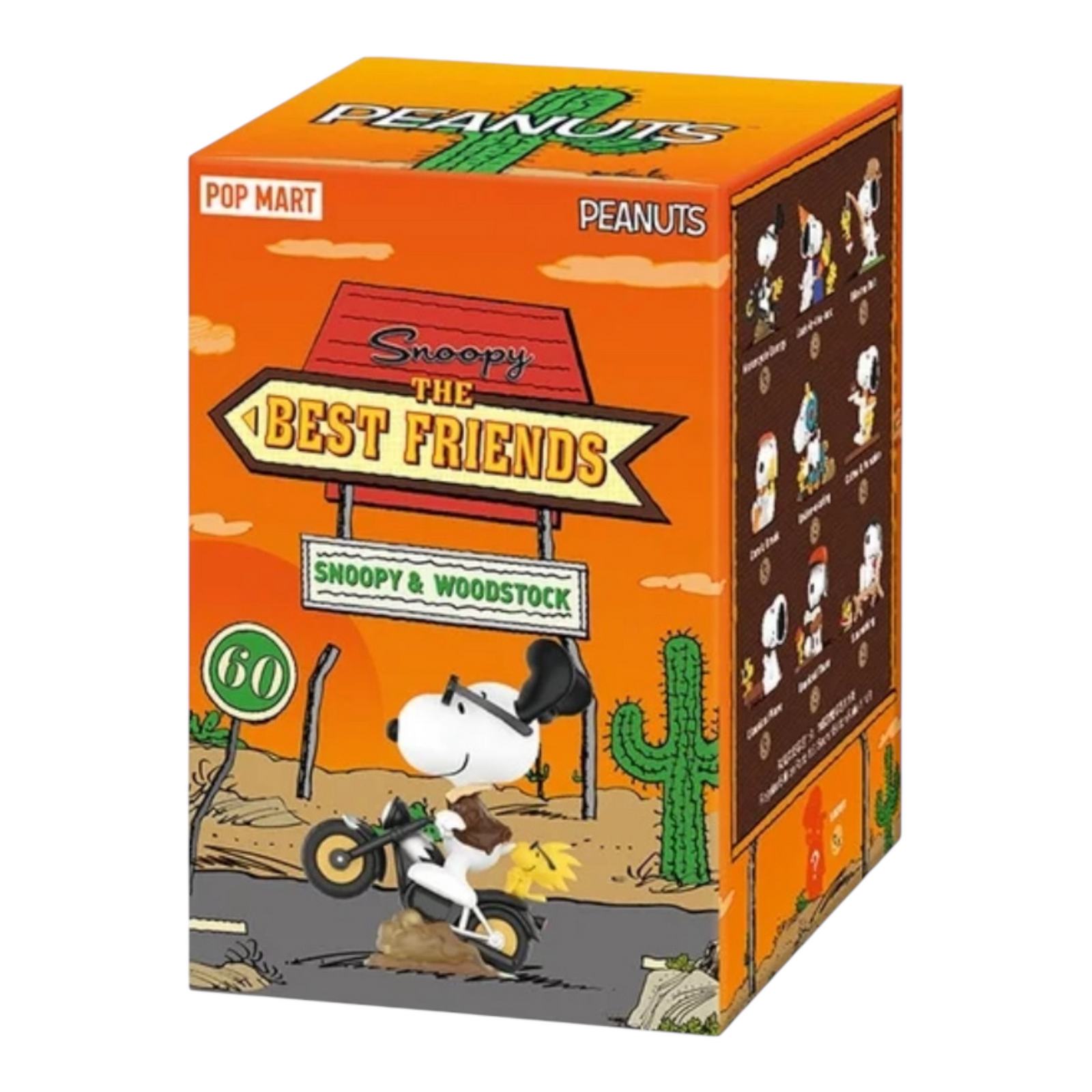 SNOOPY - THE BEST FRIENDS (Snoopy & Woodstock) Peanuts Pop Mart