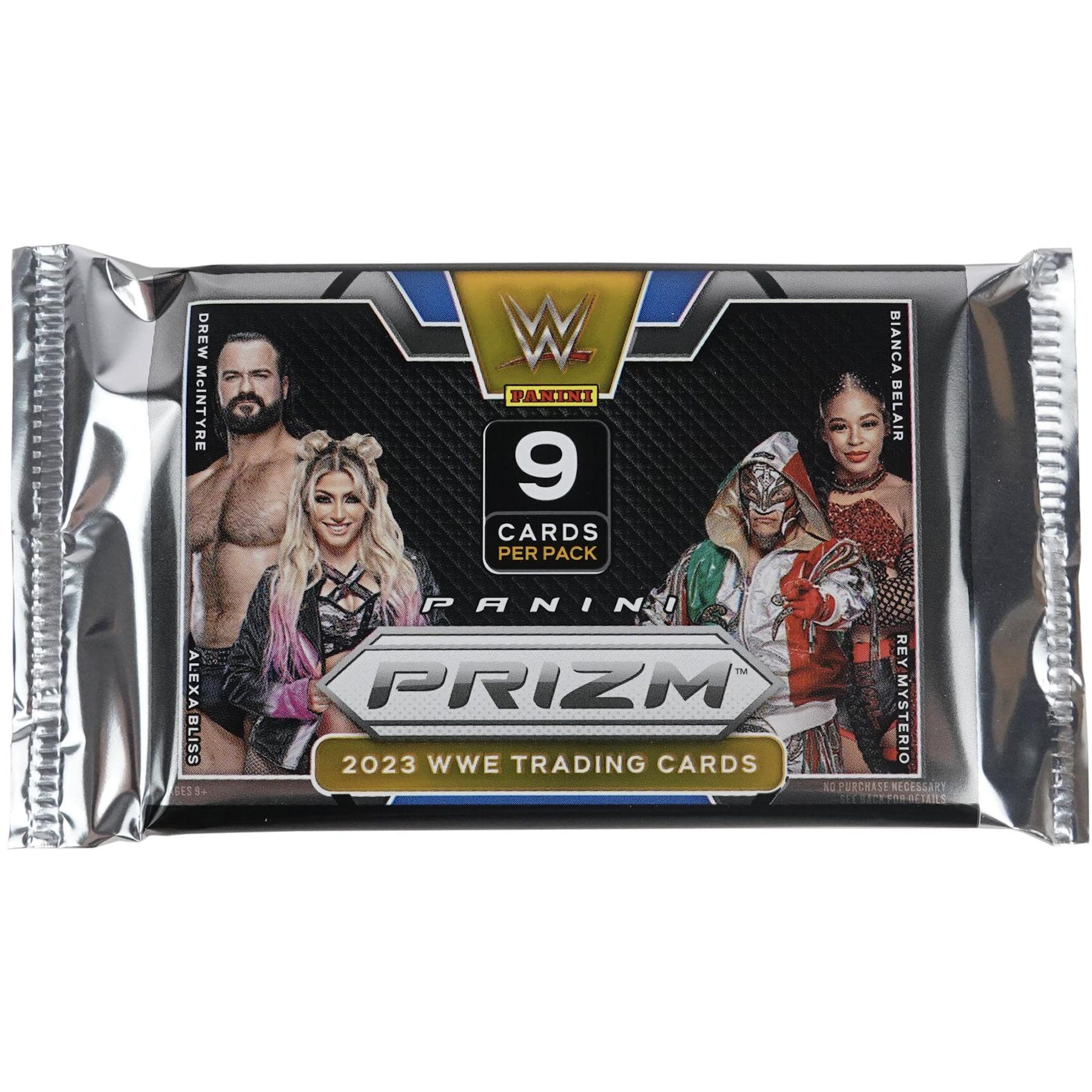 2023 Panini Prizm WWE Wrestling 9 card Packs - Individual Pack
