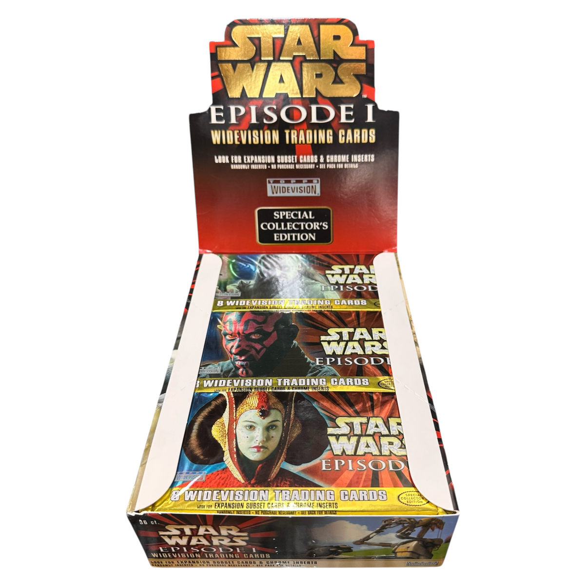 STAR WARS EPISODE 1 widevision trading cards