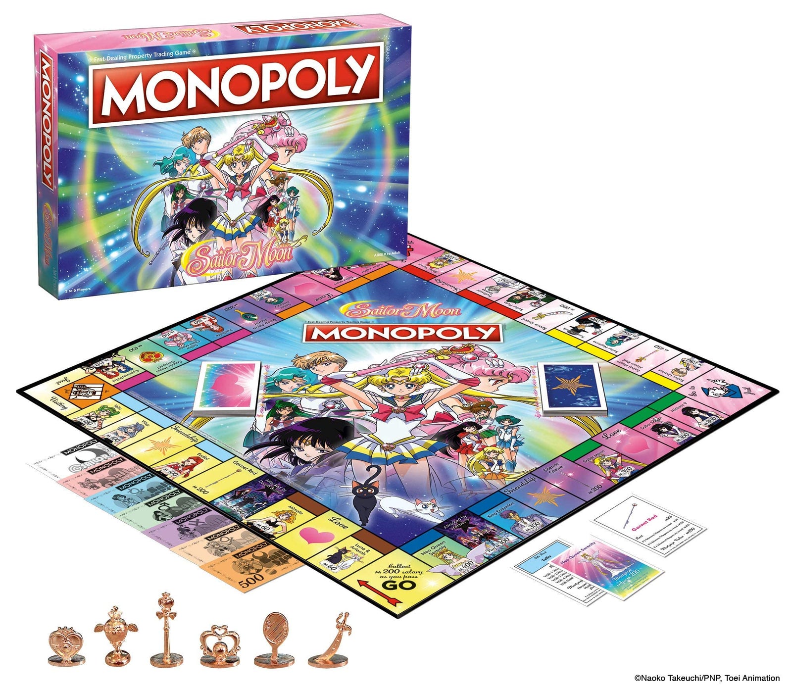 Sailor Moon Monopoly Board Game