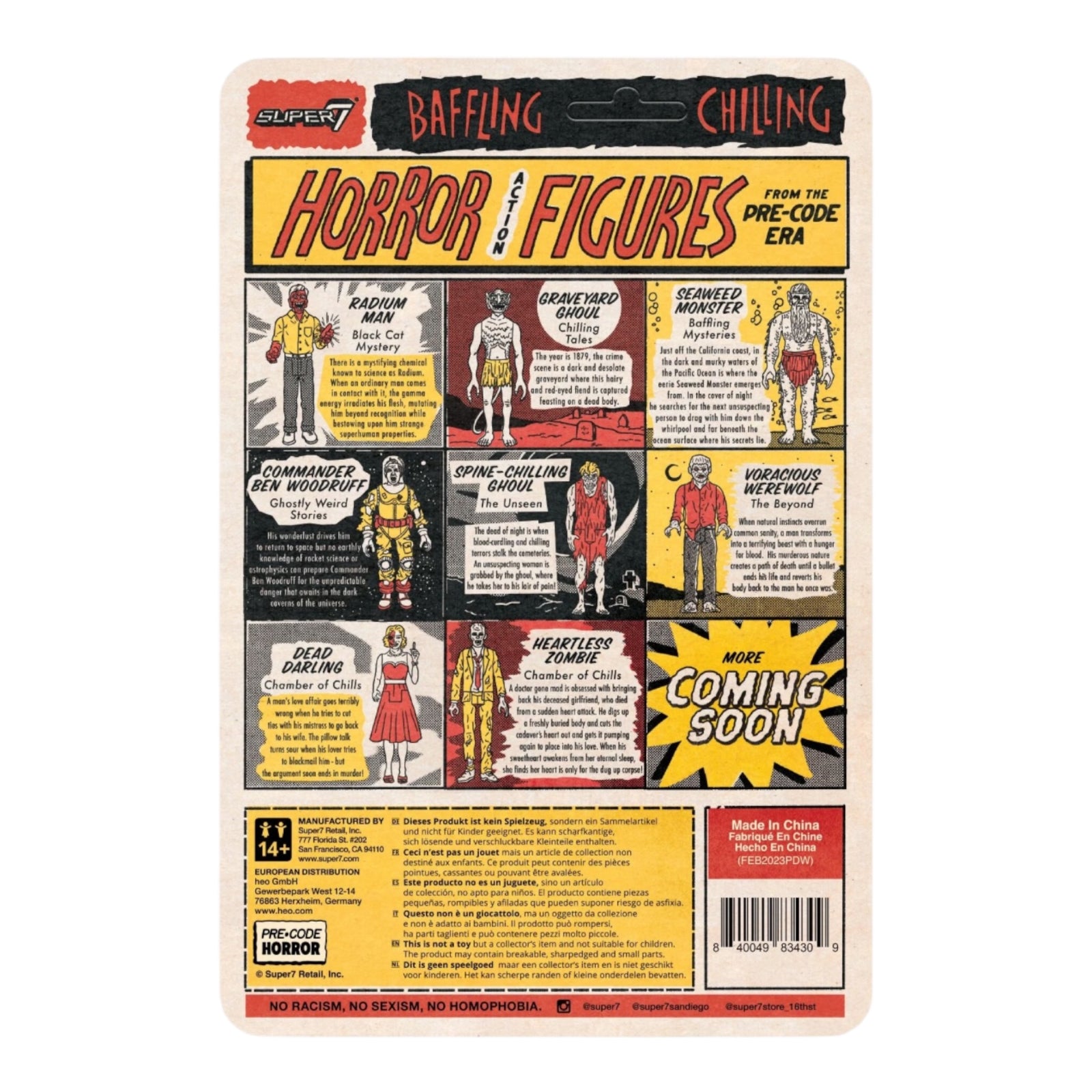 Super 7 Pre-Code Horror ReAction Figures Wave 2
Spine-Chilling Ghoul
Unseen #9