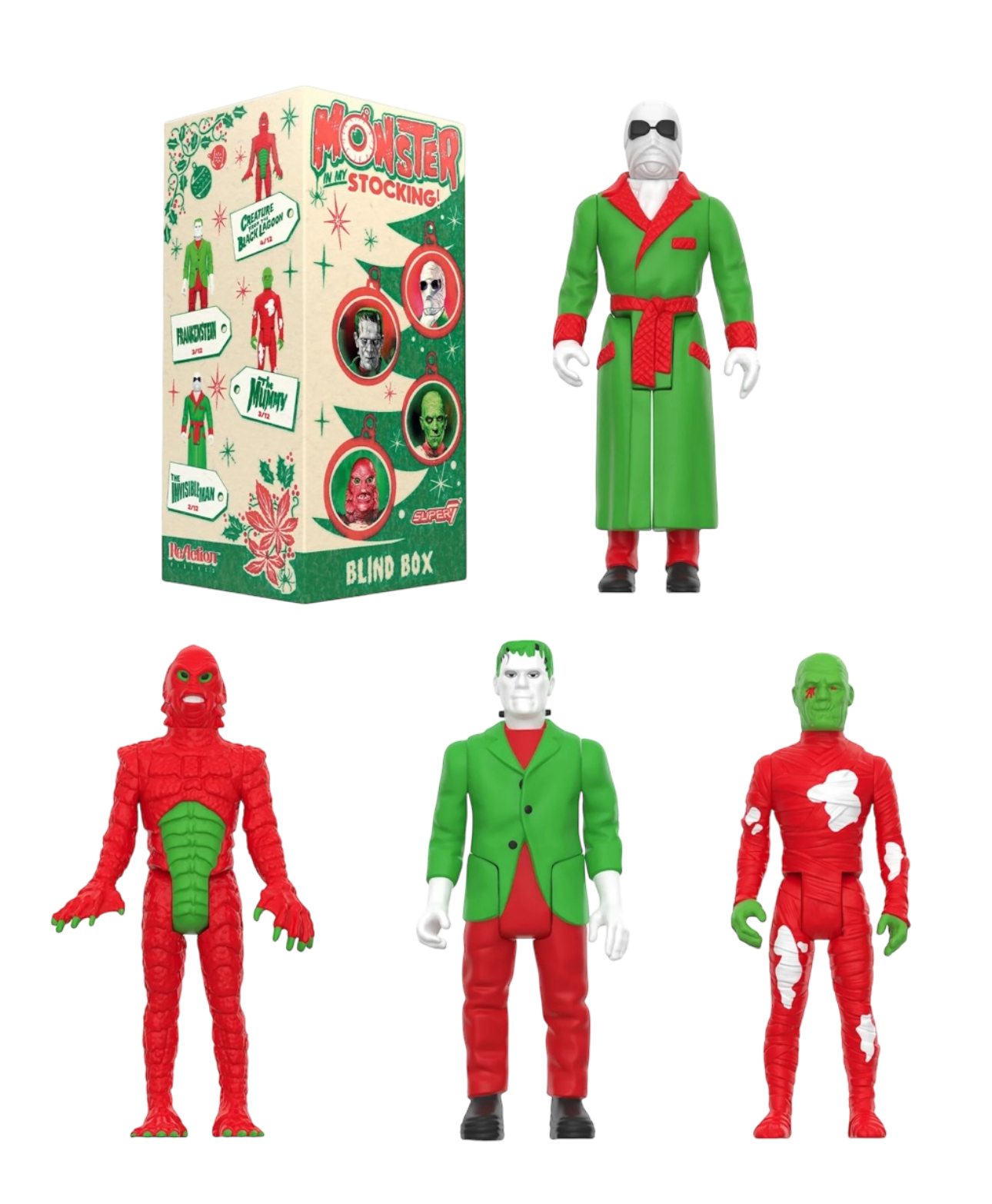 UNIVERSAL MONSTER BLINDBOX Wave 1 (Monster in my stocking)