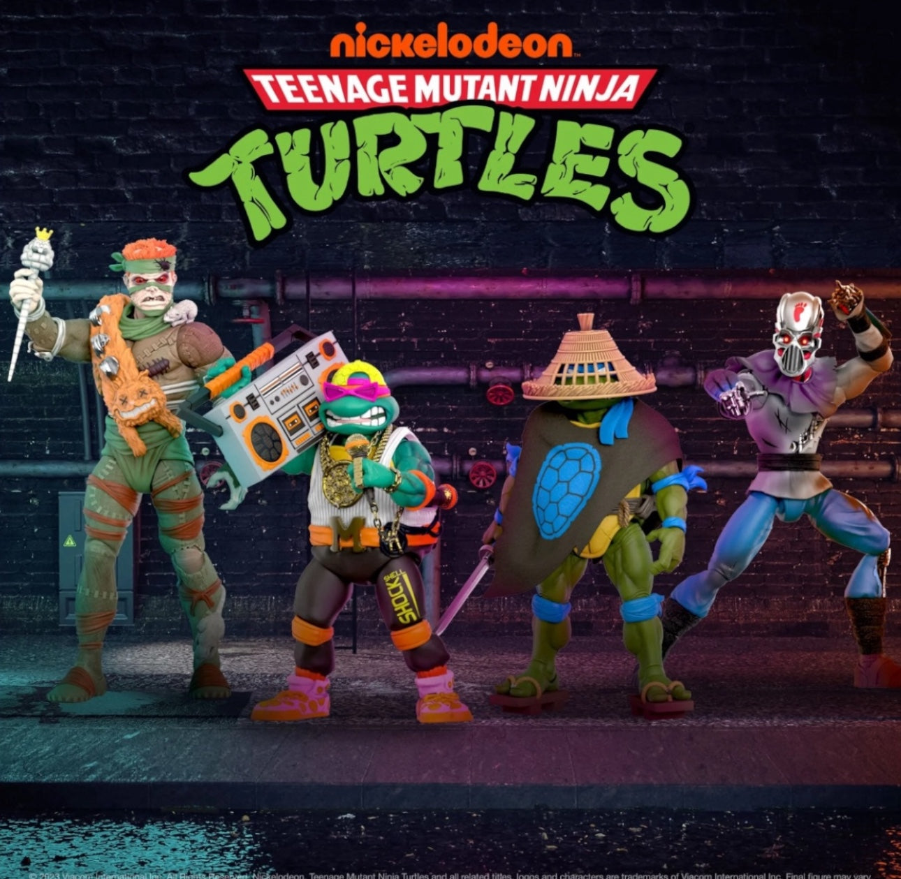 TMNT FOOT SOLDIER (BATTLE DAMAGED) WV11 SUPER 7 ULTIMATE