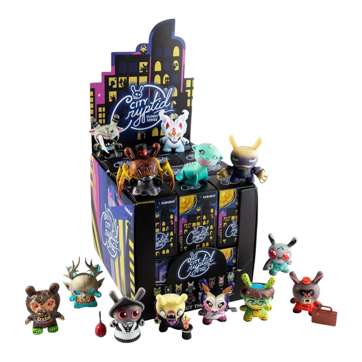 City Cryptid Blind Boxed Dunny Series from Kidrobot