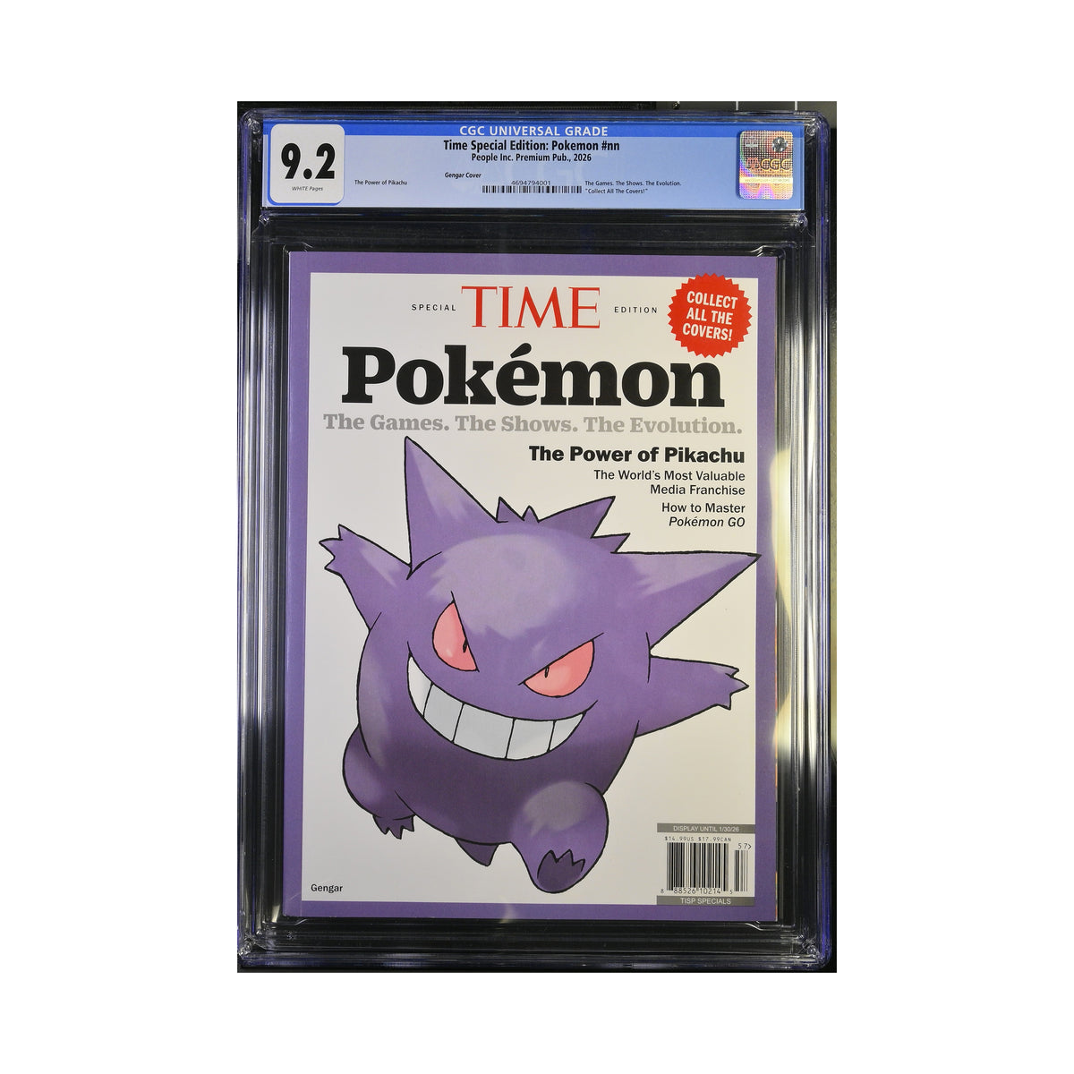 TIME Magazine - Pokemon Gengar (9.2)