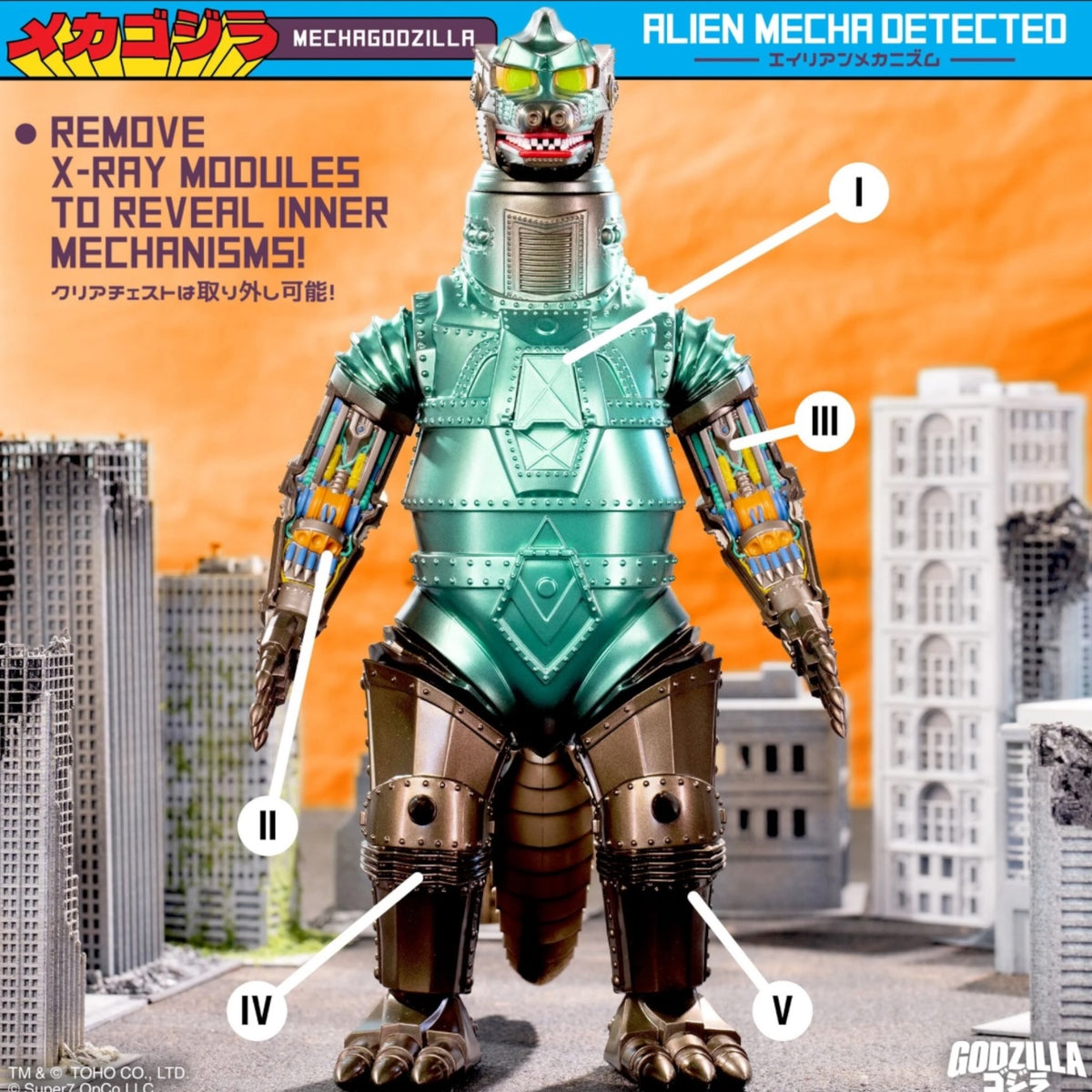 Super 7 Toho Super Cyborg Wave 2
MechaGodzilla
(Vintage Toy)