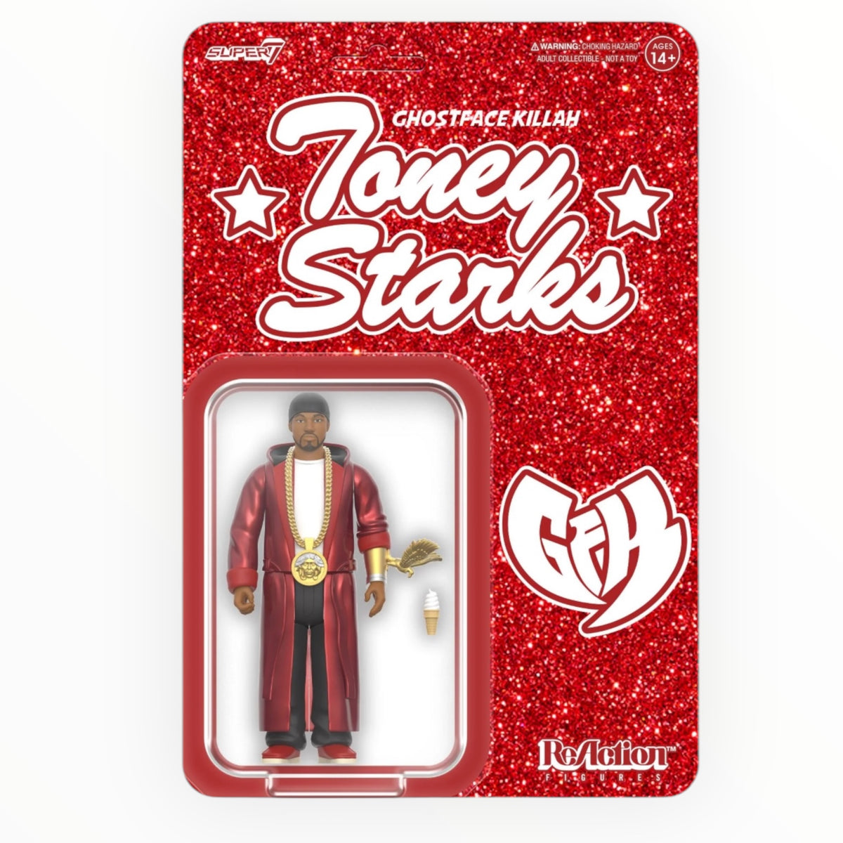 S7 GHOSTFACE KILLAH (TONEY STARKS) REACTION FIGURE