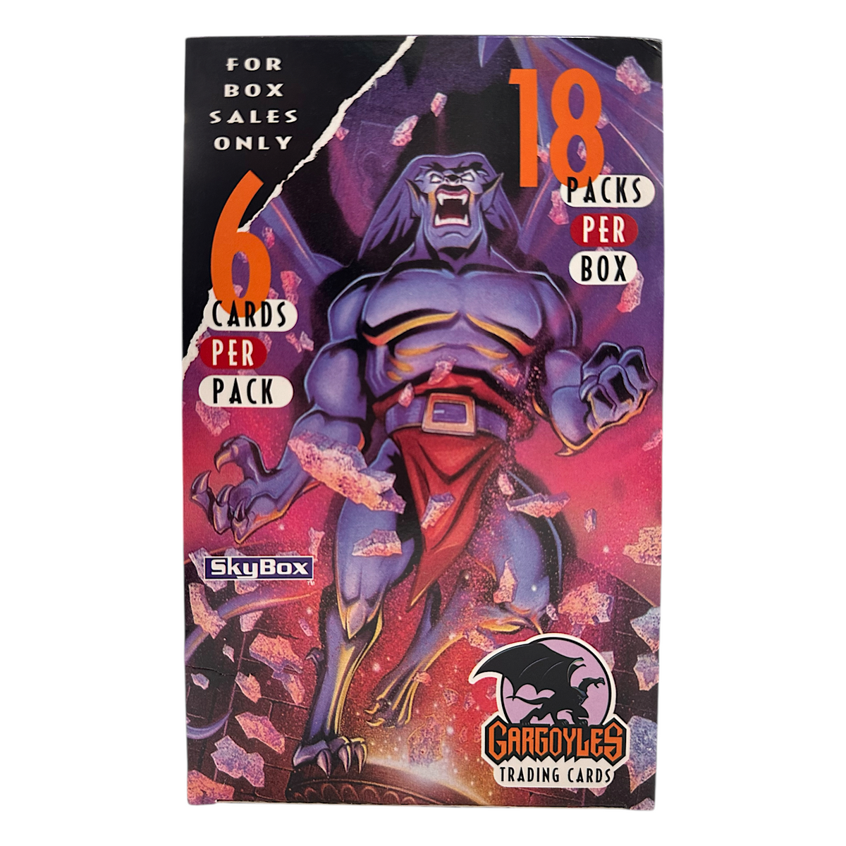 Gargoyles trading cards skybox