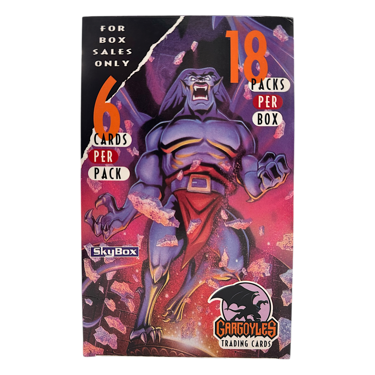 Gargoyles trading cards skybox