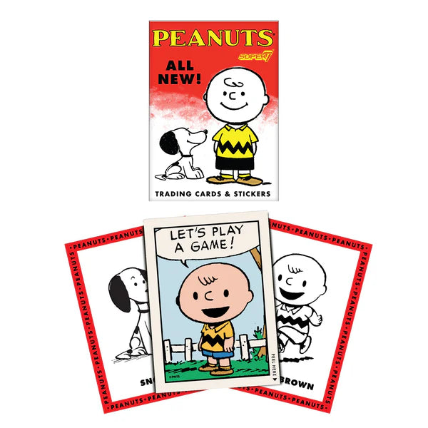 Super7 Peanuts Wax Pack Trading Cards (Exclusive Colorway)
