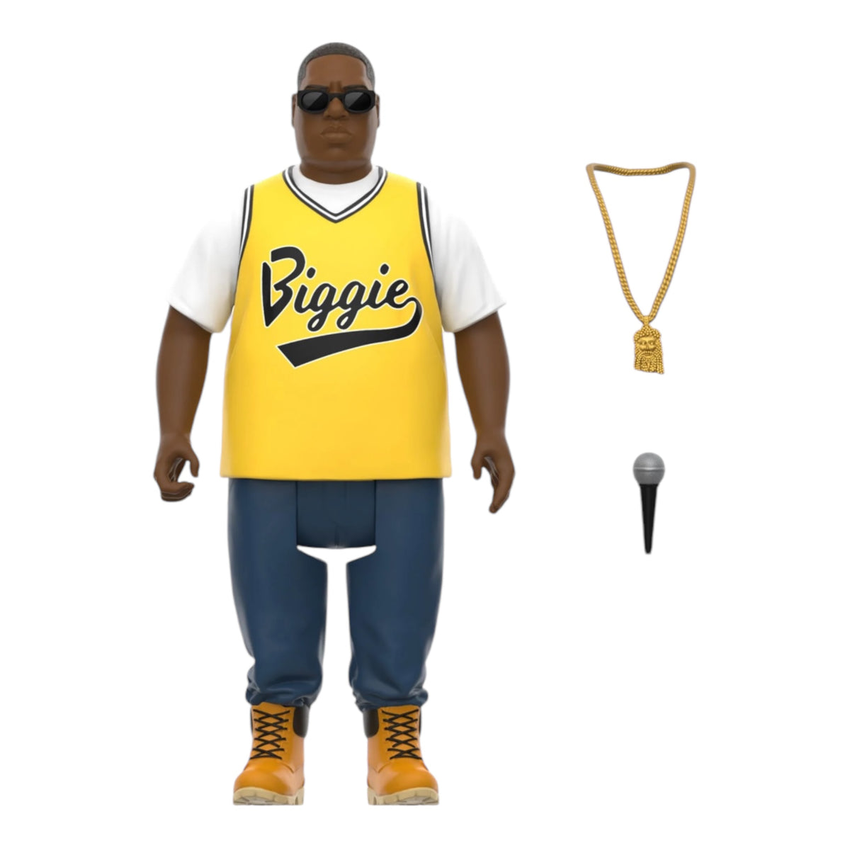 Super 7 Notorious B.I.G Yellow Jersey Figure