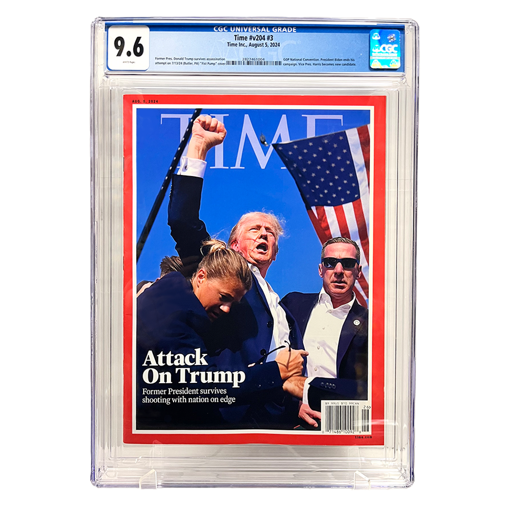 TIME Magazine - Attack on Donald Trump Magazine 2024