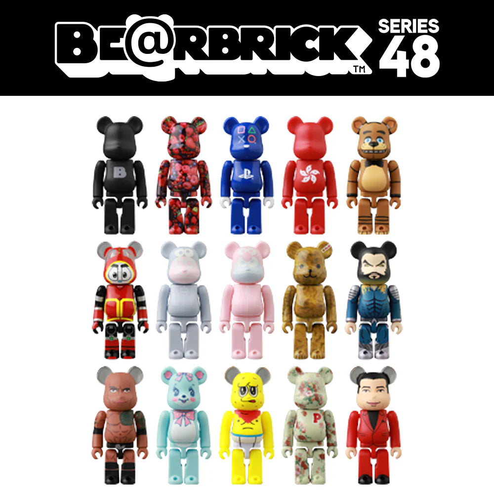 【新品未開封】ベアブリック BE@RBRICK SERIES 48 BOX24個 Bearbrick Medicom Series 48 Blind Boxes - TorontoCollective
