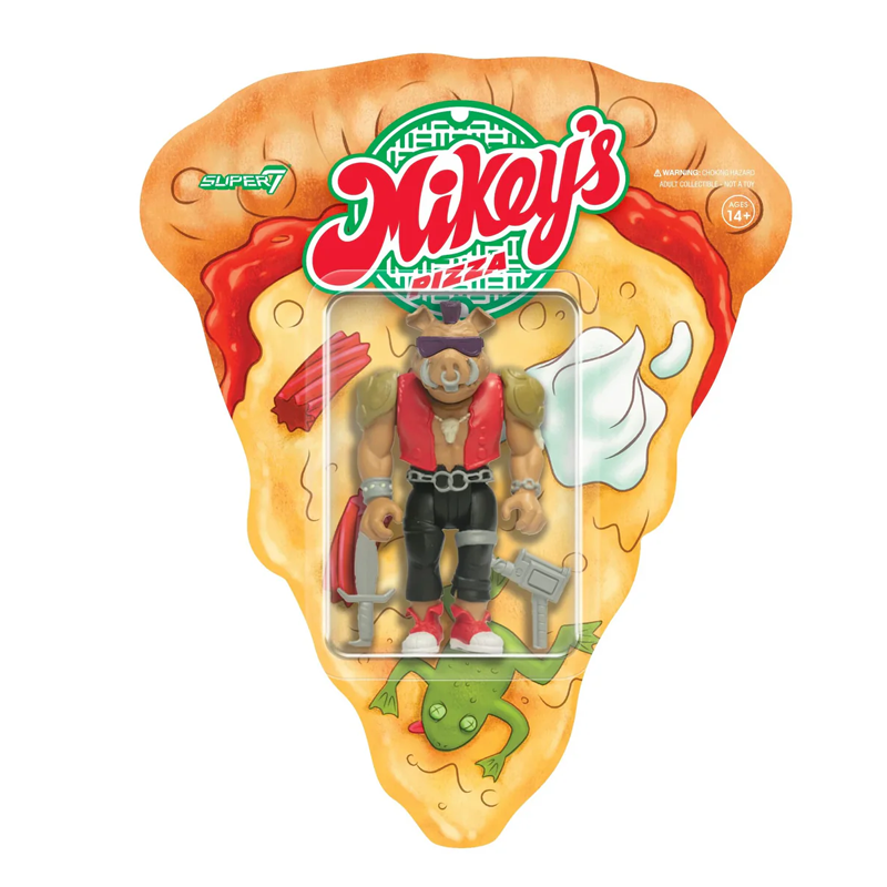 Bebop (Weird Pizza To Go) - Teenage Mutant Ninja Turtles ReAction Figure by Super7
