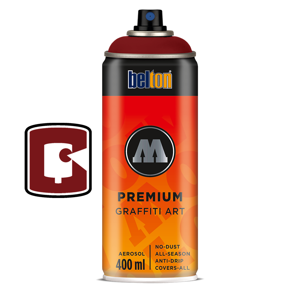 #019 - Burgundy 400ML Molotow Premium Belton Spray Paint