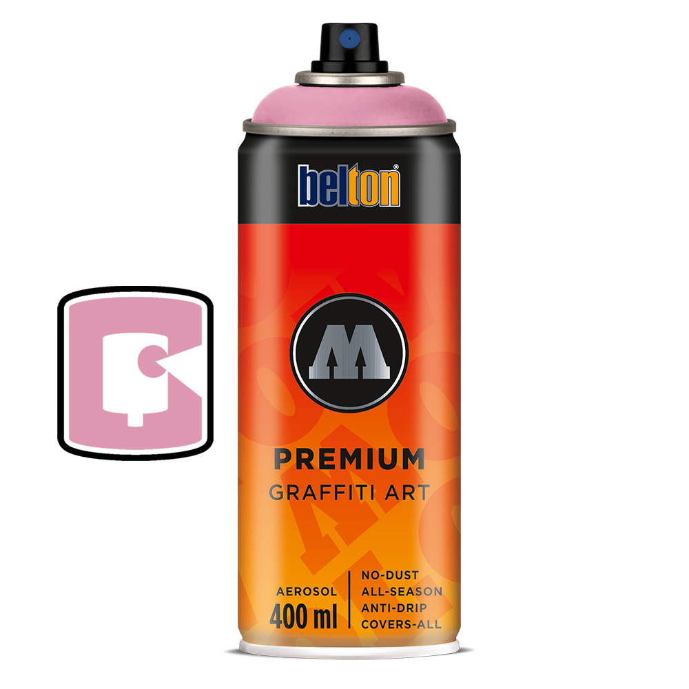 #052 Piglet Pink 400ML Molotow Premium Belton Spray Paint
