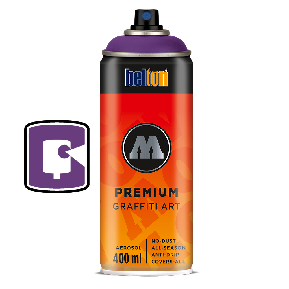 #068 Blackberry 400ML Molotow Premium Belton Spray Paint