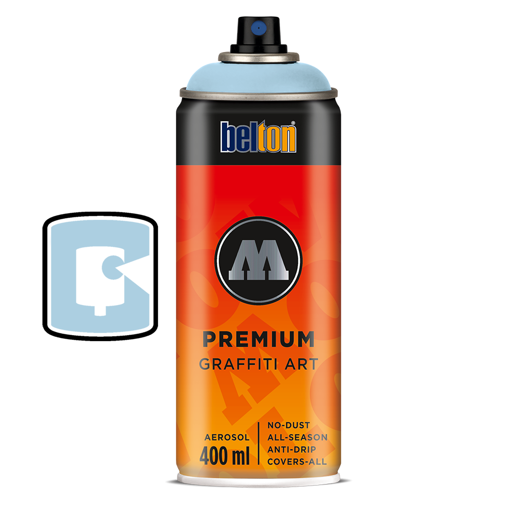 #090 - Azure Blue 400ML Molotow Premium Belton Spray Paint