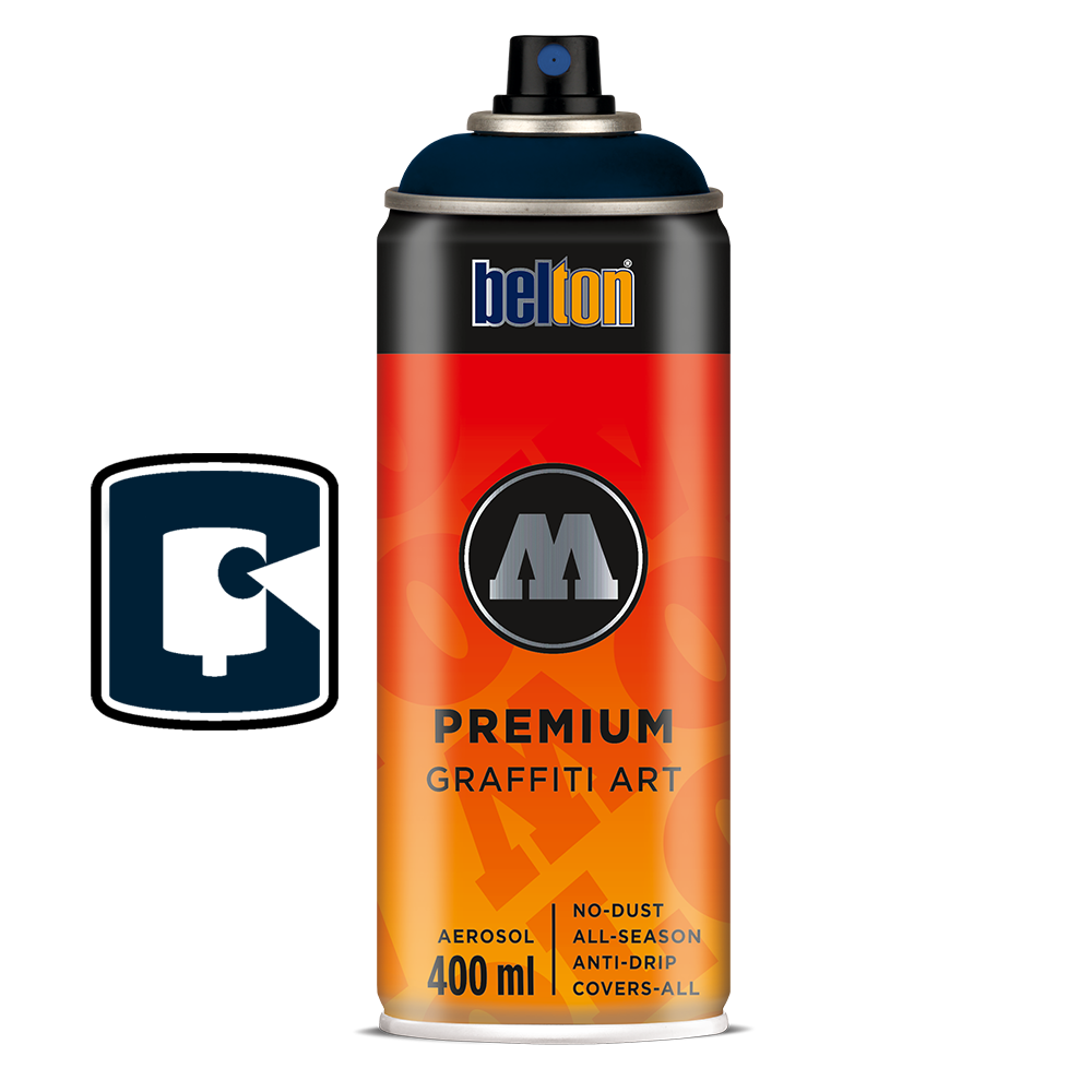 #106 - ECB Prussian Blue Dark 400ML Molotow Premium Belton Spray Paint