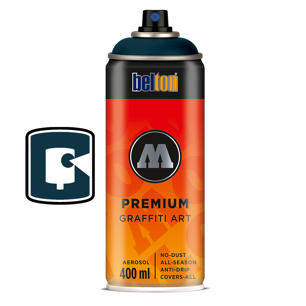 #109 Deep-Sea Blue Dark 400ML Molotow Premium Belton Spray Paint