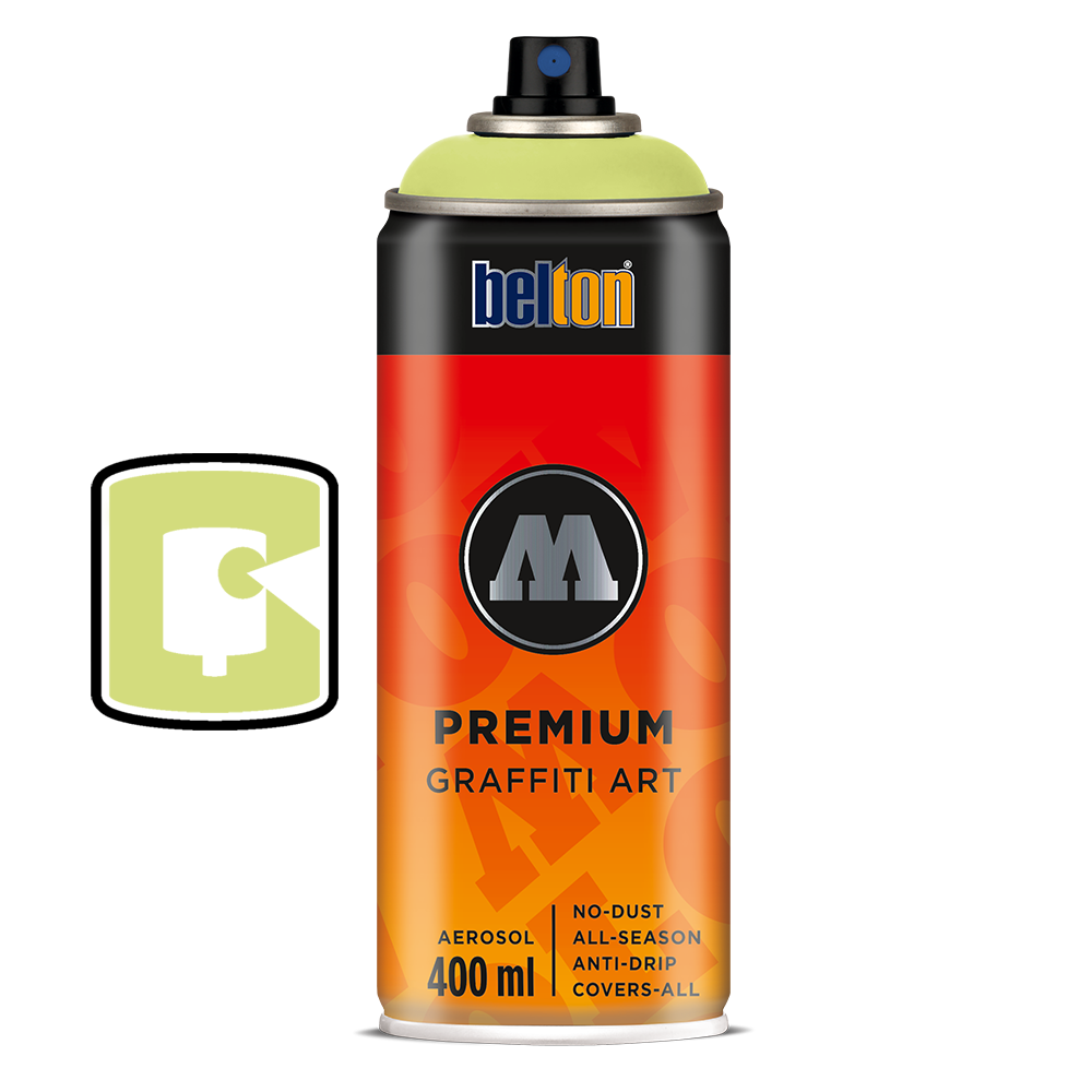 #168 - Butterfly Green 400ML Molotow Premium Belton Spray Paint